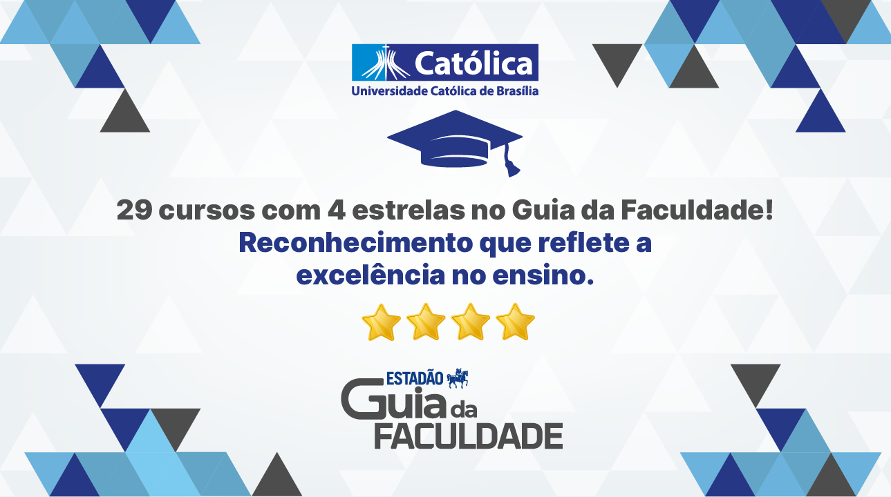 UCB é líder no ensino superior do Centro-Oeste, segundo Estadão